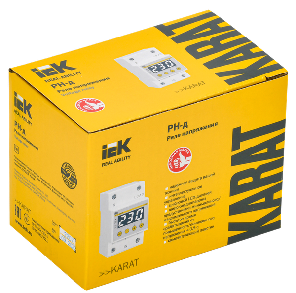 Изображение товара Реле напряжения IEK IVR31-1-63