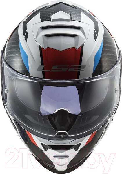 Изображение товара Мотошлем LS2 FF800 Storm II Racer (2XL, красный/синий)