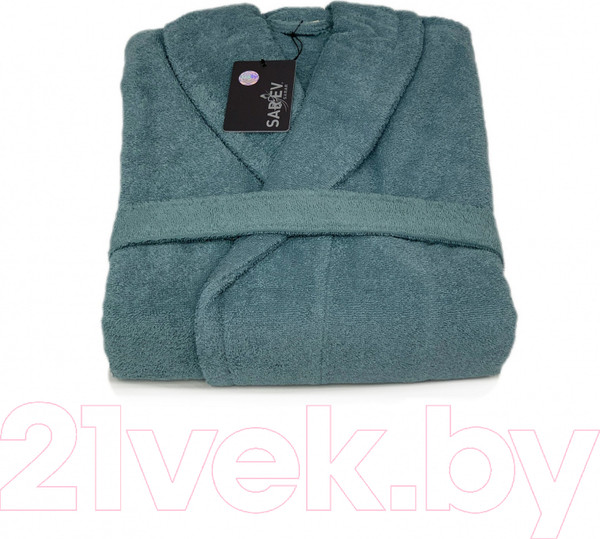 Изображение товара Халат Sarev New Soho L / В 1067 (темно-бирюзовый 35)