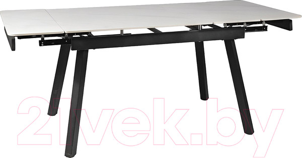 Изображение товара Обеденный стол Signal John 150-210x90 (белый/черный)