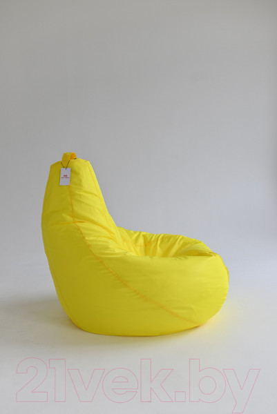 Изображение товара Бескаркасное кресло Mio Tesoro Груша XL / GF-110x80-ZH (желтый)