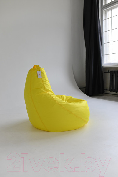 Изображение товара Бескаркасное кресло Mio Tesoro Груша XL / GF-110x80-ZH (желтый)