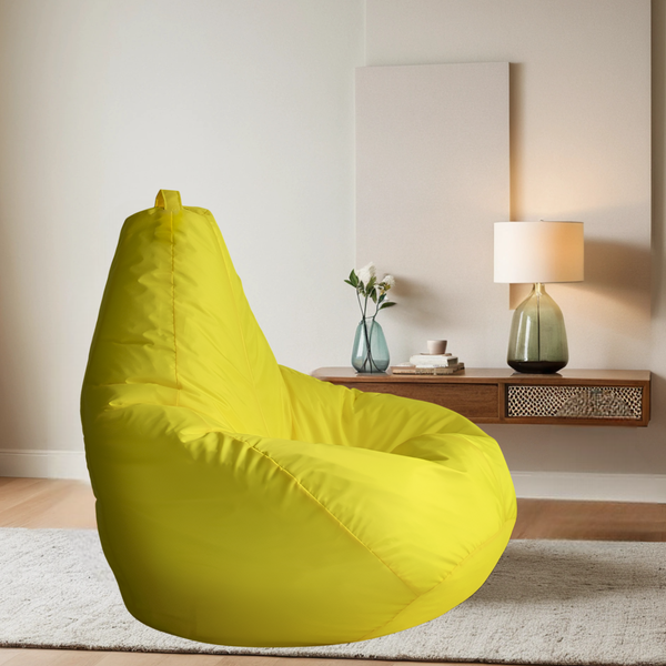 Изображение товара Бескаркасное кресло Mio Tesoro Груша XL / GF-110x80-ZH (желтый)