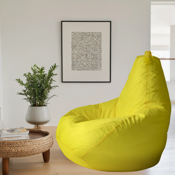 Изображение товара Бескаркасное кресло Mio Tesoro Груша XL / GF-110x80-ZH (желтый)