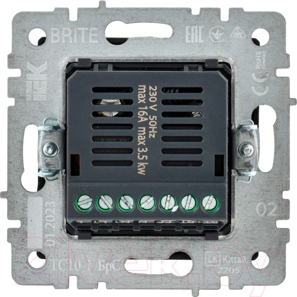 Изображение товара Термостат для климатической техники IEK Brite BR-RT11-K46