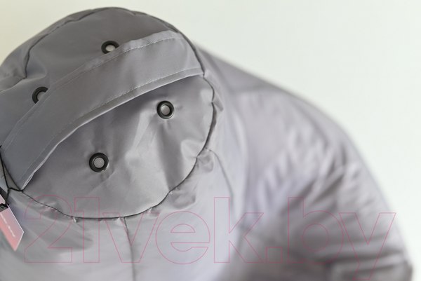 Изображение товара Бескаркасное кресло Mio Tesoro Груша XXL / GF-130x85-S (серебро)