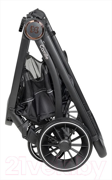 Изображение товара Детская универсальная коляска Farfello Camille 3 в 1 / BB-02 (бежевый)