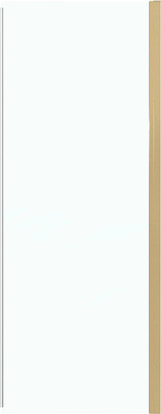 Изображение товара Душевая стенка Grossman Pragma 80x195 / 200.K33.03.80.32.00 (золото сатин/стекло прозрачное)