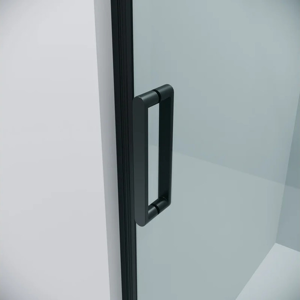 Изображение товара Душевая стенка Grossman Classic 80x195 / 200.K33.04.80.21.00 (черный матовый/стекло прозрачное)