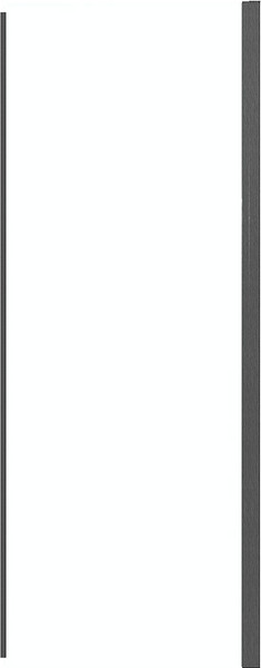 Изображение товара Душевая стенка Grossman Pragma 80x195 / 200.K33.03.80.42.00 (графит сатин/стекло прозрачное)