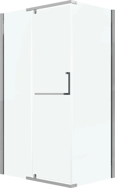 Изображение товара Душевая стенка Grossman Pragma 80x195 / 200.K33.03.80.10.00 (хром/стекло прозрачное)