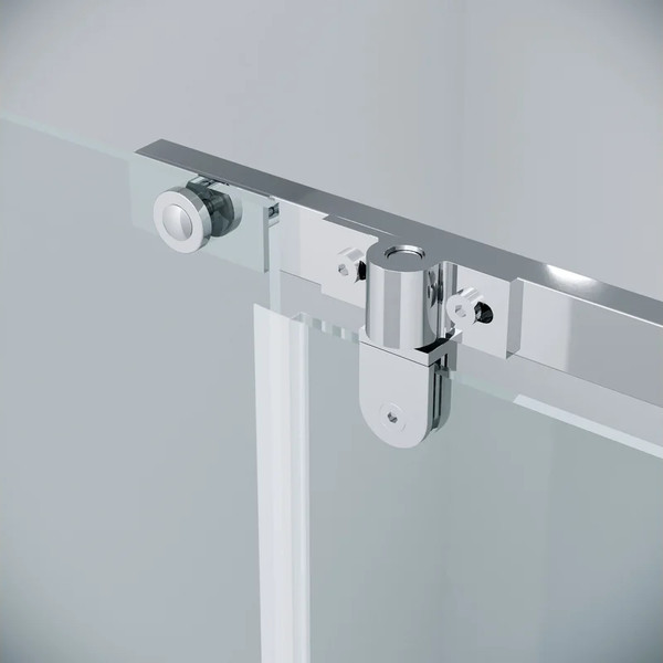 Изображение товара Душевая стенка Grossman Pragma 80x195 / 200.K33.03.80.10.00 (хром/стекло прозрачное)