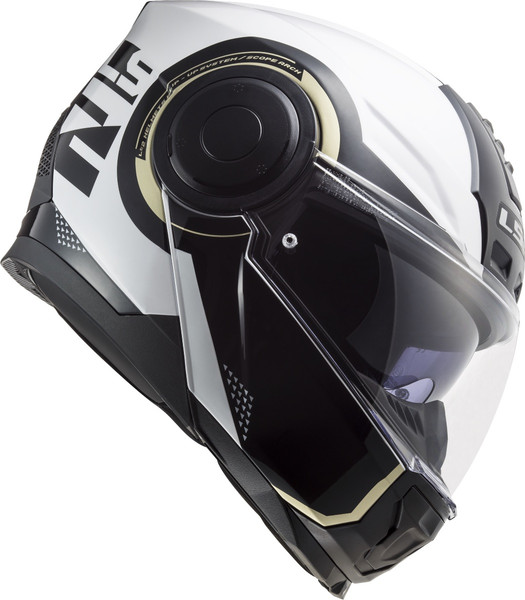 Изображение товара Мотошлем LS2 FF902 Scope Arch (S, белый/серый)