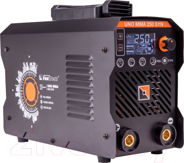 Изображение товара Инвертор сварочный FoxWeld Uno MMA 250 SYN / 8543