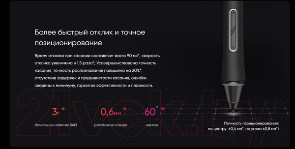 Изображение товара Графический планшет XP-Pen Artist Pro 16 MD160QH  / MD160QH_AD41 (2е поколение)