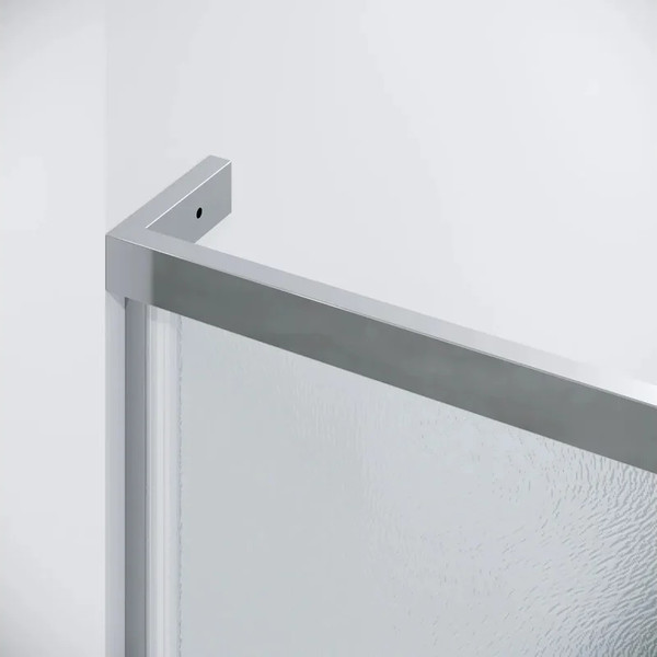 Изображение товара Душевая стенка Grossman Pragma 80x195 / 200.K33.03.80.10.02 (хром/стекло шиншилла)