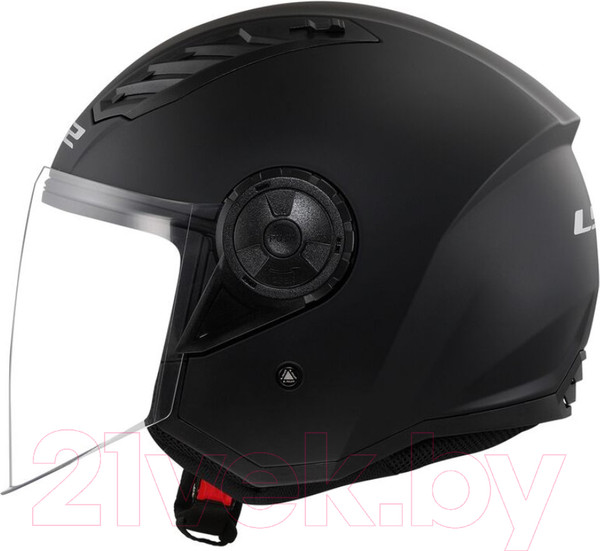 Изображение товара Мотошлем LS2 OF616 Airflow 2 Solid (L, черный матовый)