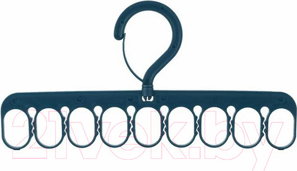Изображение товара Набор пластиковых вешалок-плечиков Swed house Savean 64.01.1975 (синий)