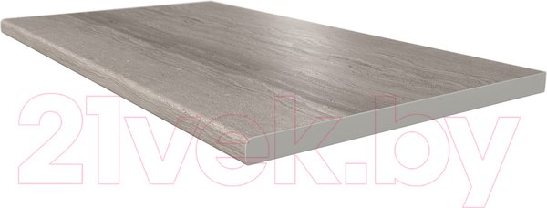 Изображение товара Кухонный гарнитур Интерлиния Мила Gloss 50-12x25 (серый/серый/травертин серый)