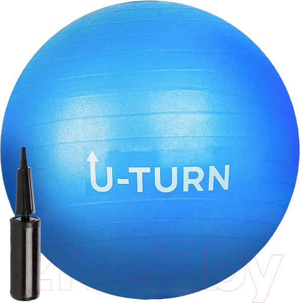 Изображение товара Гимнастический мяч No Brand ФИТ-1013 (голубой)