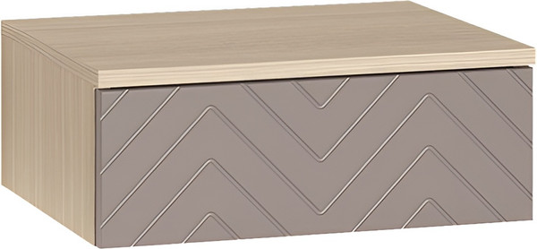 Изображение товара Прикроватная тумба Mobi Амьен 16.08 (плэйн/веллюто капучино AG 707 ПВХ)