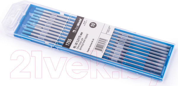 Изображение товара Электрод FoxWeld Вольфрамовый WL-20 3.2мм/175мм / 1755 (10шт)