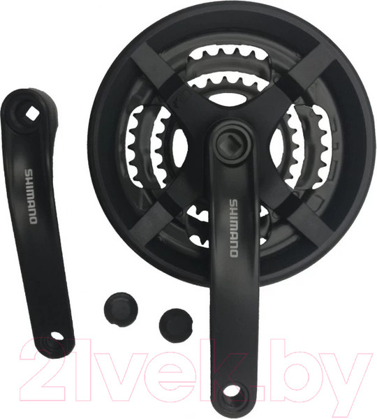 Изображение товара Система шатунов для велосипеда Shimano AFCTY301E888CL