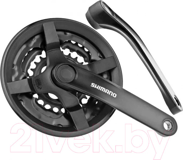 Изображение товара Система шатунов для велосипеда Shimano AFCTY301E888CL