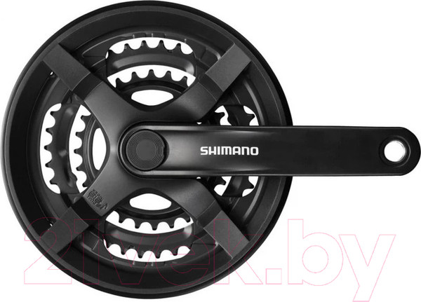 Изображение товара Система шатунов для велосипеда Shimano AFCTY301E888CL