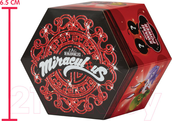 Изображение товара Игрушка-сюрприз Miraculous Леди Баг и Супер-кот. Квами / 50500