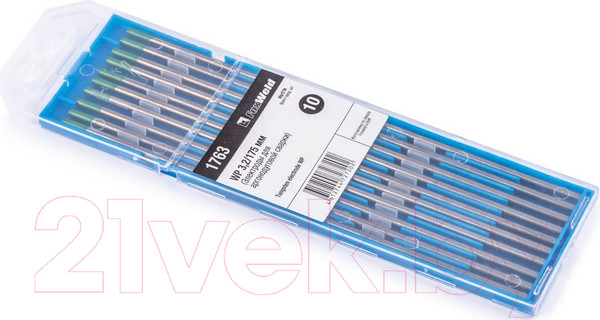 Изображение товара Электрод FoxWeld Вольфрамовый WP 3.2мм/175мм / 1763 (10шт)