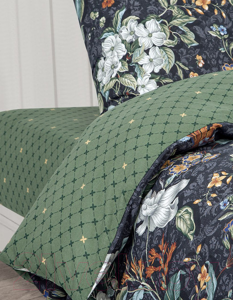 Изображение товара Комплект постельного белья АртПостель Белые цветы 520