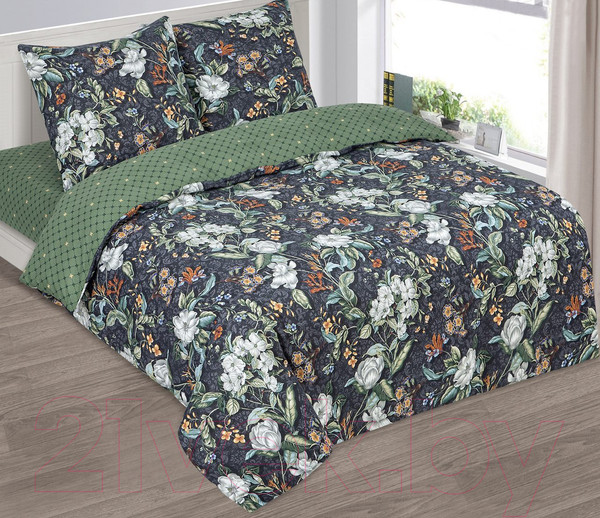 Изображение товара Комплект постельного белья АртПостель Белые цветы 500