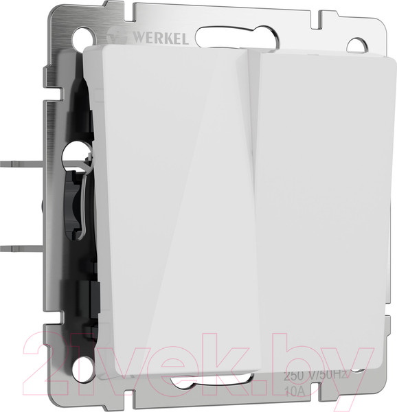 Изображение товара Выключатель Werkel W1120041 (белый акрил)