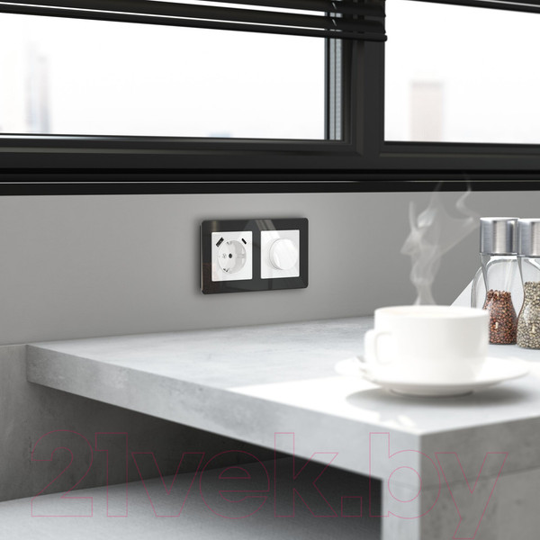 Изображение товара Диммер Werkel W1142041 (белый акрил)