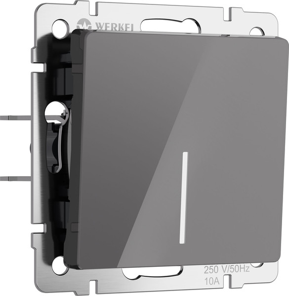 Изображение товара Выключатель Werkel W1112144 (графит акрил)