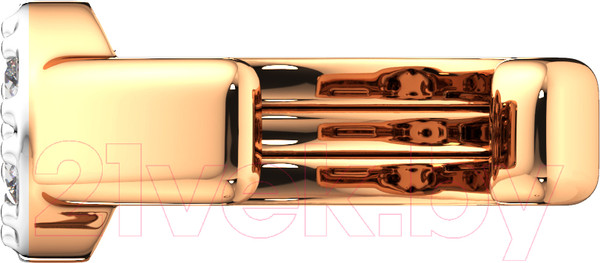 Изображение товара Моносерьга из розового золота ZORKA 3D00456.14K.R (с бриллиантами)