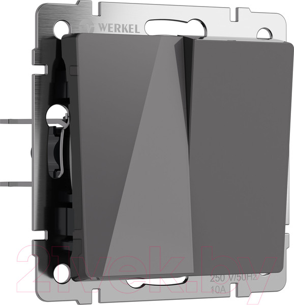 Изображение товара Выключатель Werkel W1122044 (графит акрил)