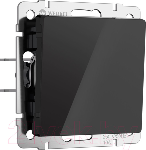 Изображение товара Выключатель Werkel W1110048 (черный акрил)