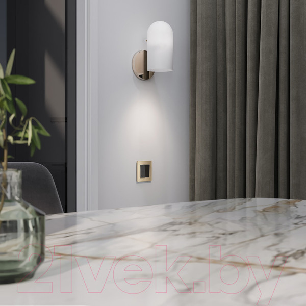 Изображение товара Выключатель Werkel W1120048 (черный акрил)