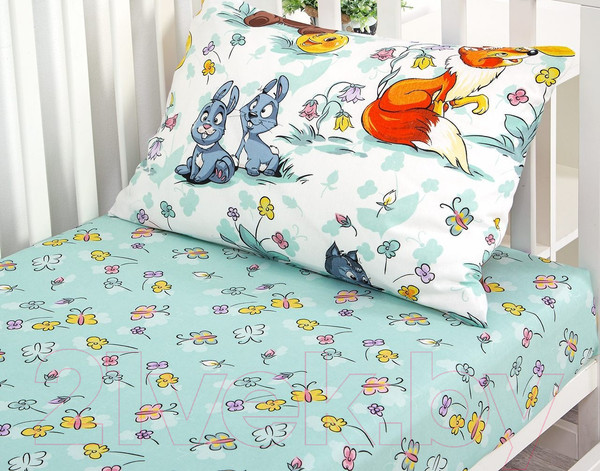 Изображение товара Комплект постельный для малышей АртПостель Колобок 130