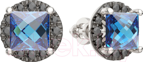 Изображение товара Серьги из белого золота ZORKA 3D4193.14K.W (с бриллиантами)