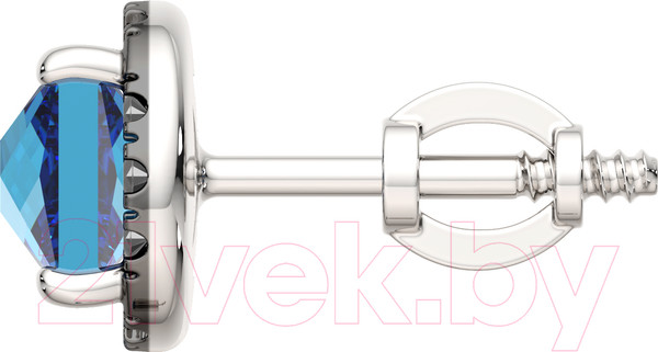 Изображение товара Серьги из белого золота ZORKA 3D4193.14K.W (с бриллиантами)