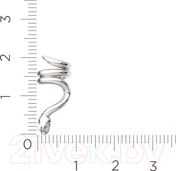 Изображение товара Моносерьга из серебра ZORKA 0300391