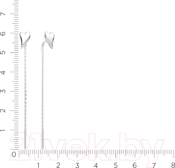 Изображение товара Серьги из серебра ZORKA 0300451