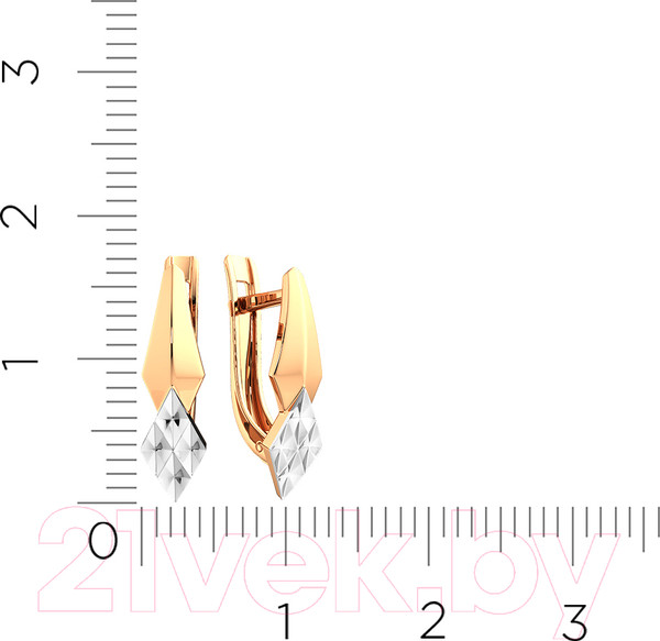 Изображение товара Серьги из розового золота ZORKA 300333.14K.R.ZZ