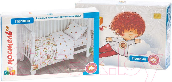 Изображение товара Комплект постельный для малышей АртПостель Лесные друзья 922