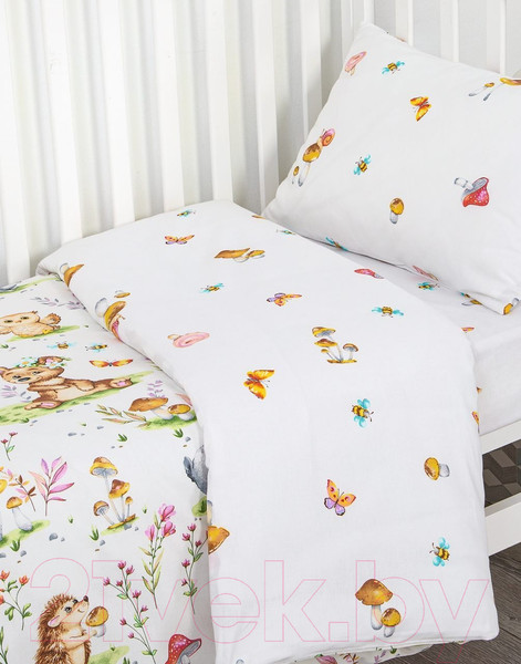 Изображение товара Комплект постельный для малышей АртПостель Лесные друзья 922
