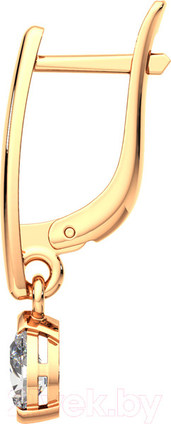 Изображение товара Серьги из розового золота ZORKA 3101428.14K.R.ZZ (с фианитами)