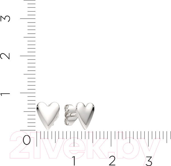 Изображение товара Серьги из серебра ZORKA 0300556